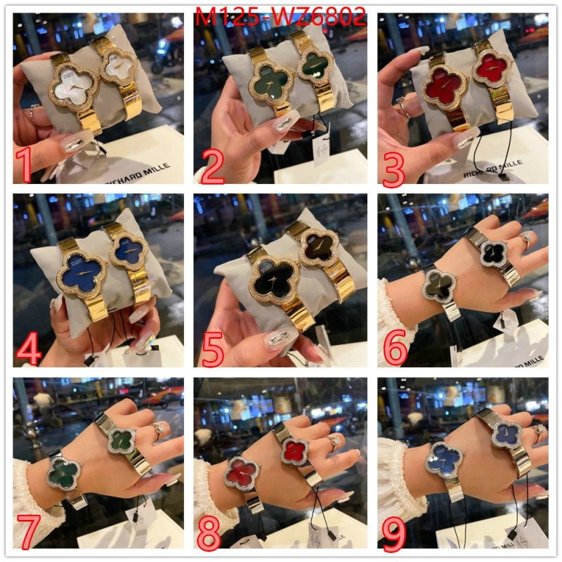 Watch(4A)-Van Cleef Arpels luxury fashion replica designers ID: WZ6802 $: 125USD