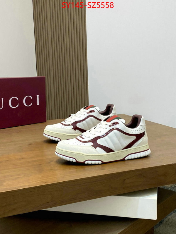 Men Shoes-Gucci what is a 1:1 replica ID: SZ5558 $: 145USD