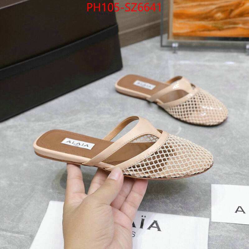 Women Shoes-ALAIA aaaaa+ quality replica ID: SZ6641 $: 105USD