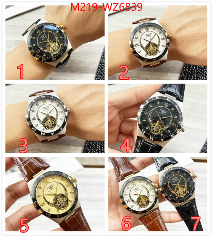 Watch(4A)-Longines shop designer replica ID: WZ6839 $: 219USD