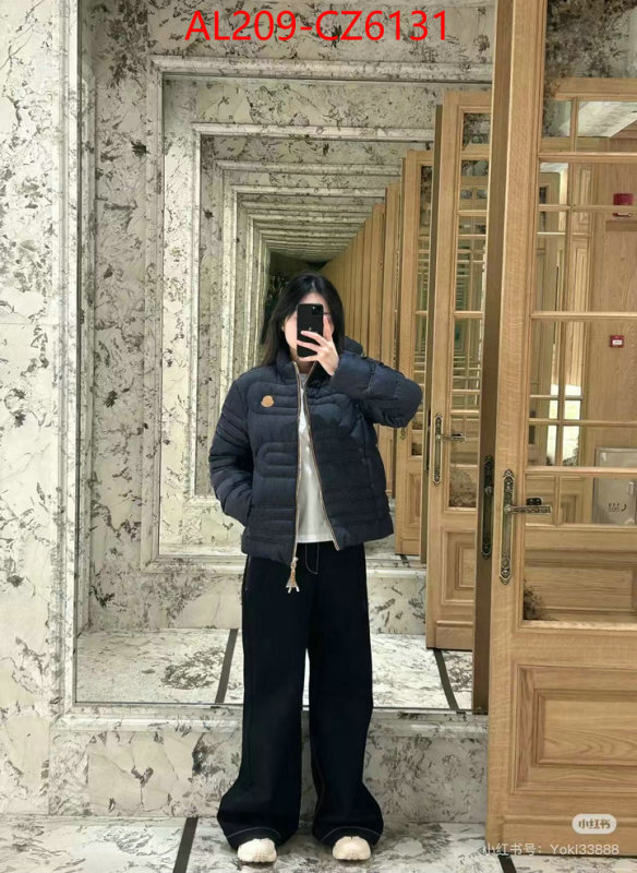 Down jacket Women-Moncler designer replica ID: CZ6131 $: 209USD