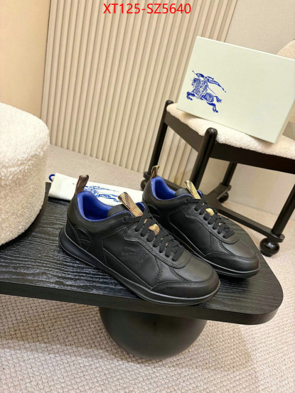 Men Shoes-Burberry 2024 aaaaa replica customize ID: SZ5641 $: 125USD