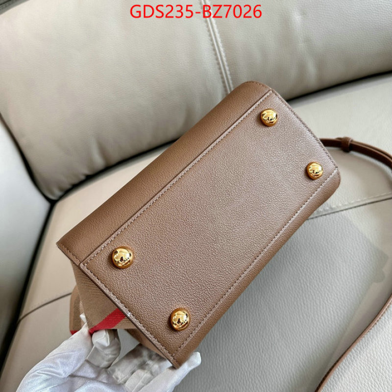 Burberry Bags(TOP)-Crossbody- first copy ID: BZ7026 $: 235USD,