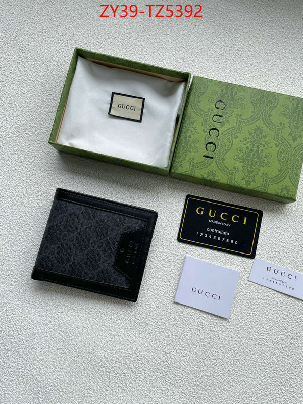 Gucci Bags(4A)-Wallet- what best designer replicas ID: TZ5392 $: 39USD,
