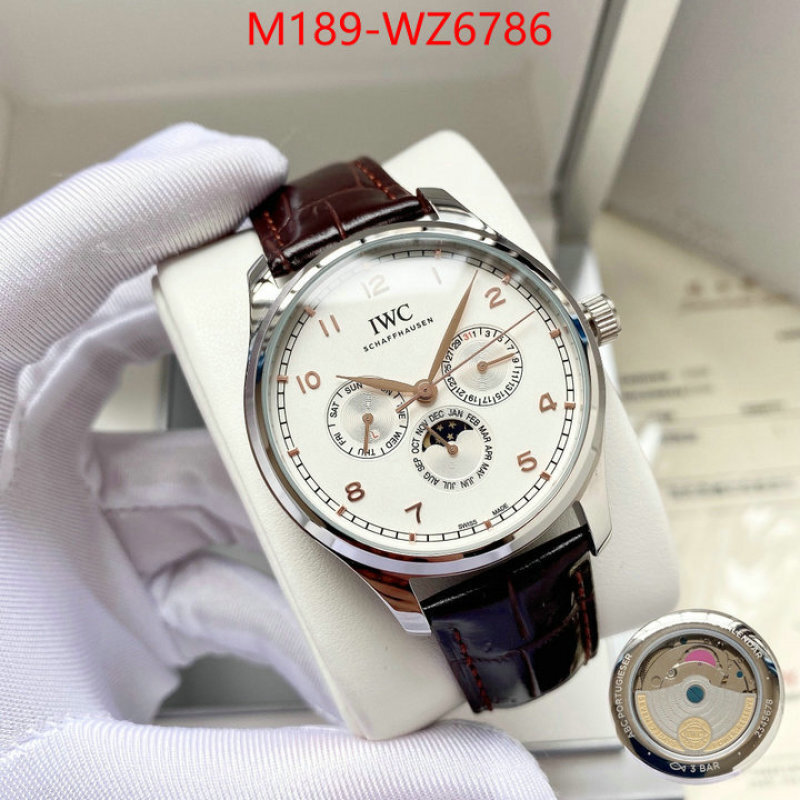 Watch(4A)-IWC fake ID: WZ6786 $: 189USD