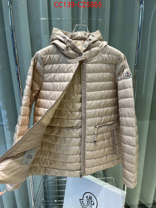 Down jacket Women-Moncler top quality website ID: CZ5865 $: 139USD