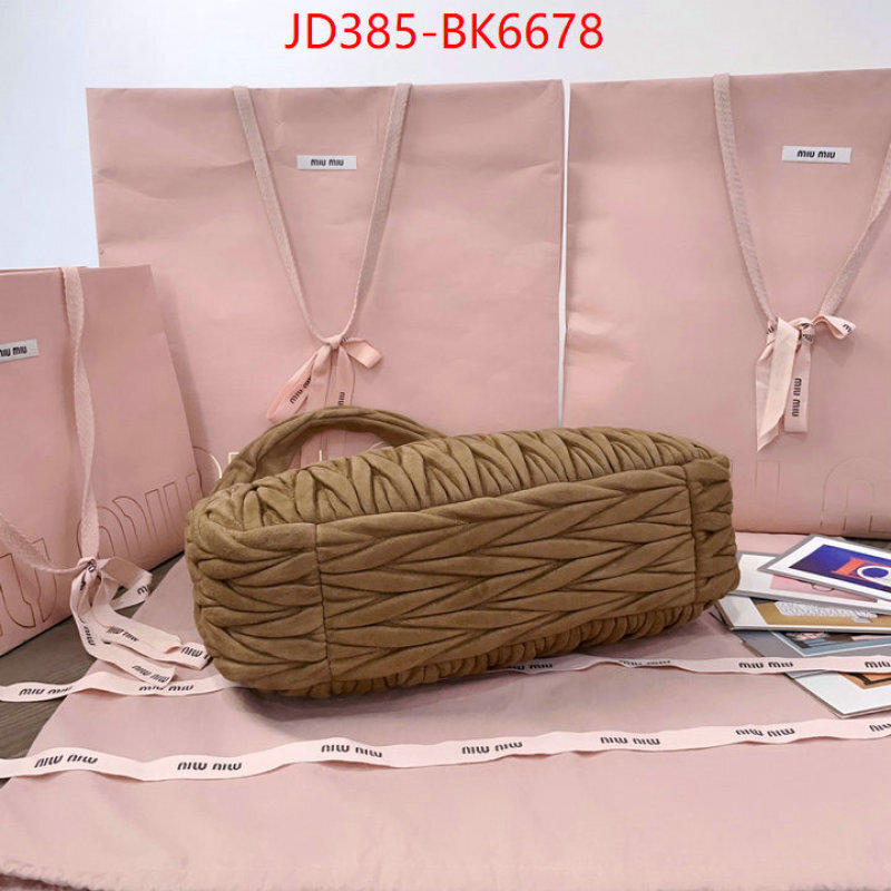 Miu Miu Bags(TOP)-Handbag- mirror copy luxury ID: BK6678 $: 385USD,