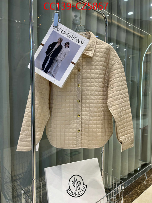 Down jacket Women-Moncler high quality replica designer ID: CZ5867 $: 139USD