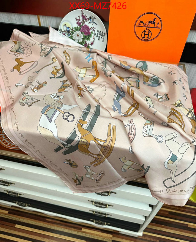 Scarf-Hermes cheap wholesale ID: MZ7426 $: 69USD
