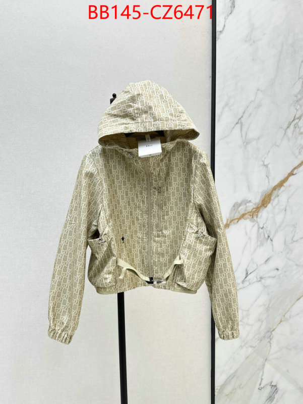 Clothing-Dior aaaaa quality replica ID: CZ6471 $: 145USD
