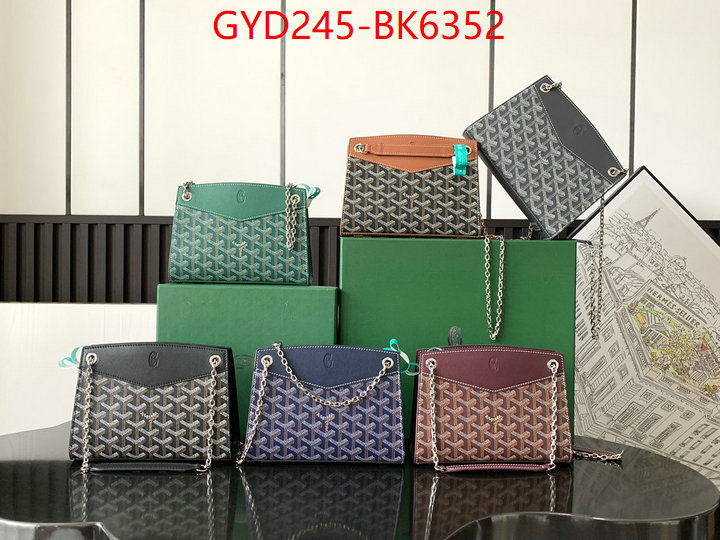 Goyard Bags(TOP)-Crossbody- online china ID: BK6352 $: 245USD,