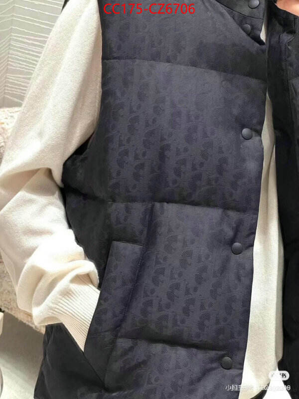 Down jacket Women-Dior replica for cheap ID: CZ6706 $: 175USD