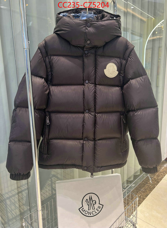 Down jacket Men-Moncler is it illegal to buy dupe ID: CZ5204 $: 235USD