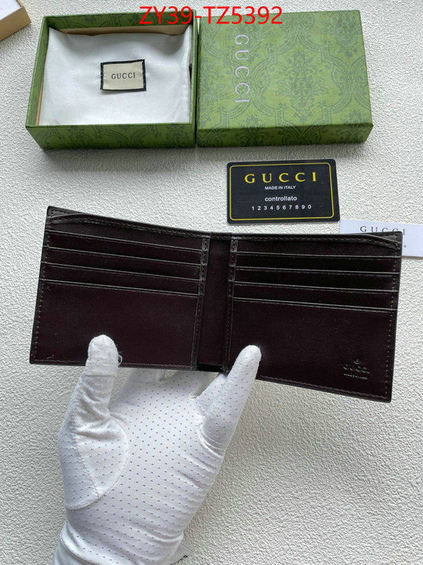 Gucci Bags(4A)-Wallet- what best designer replicas ID: TZ5392 $: 39USD,