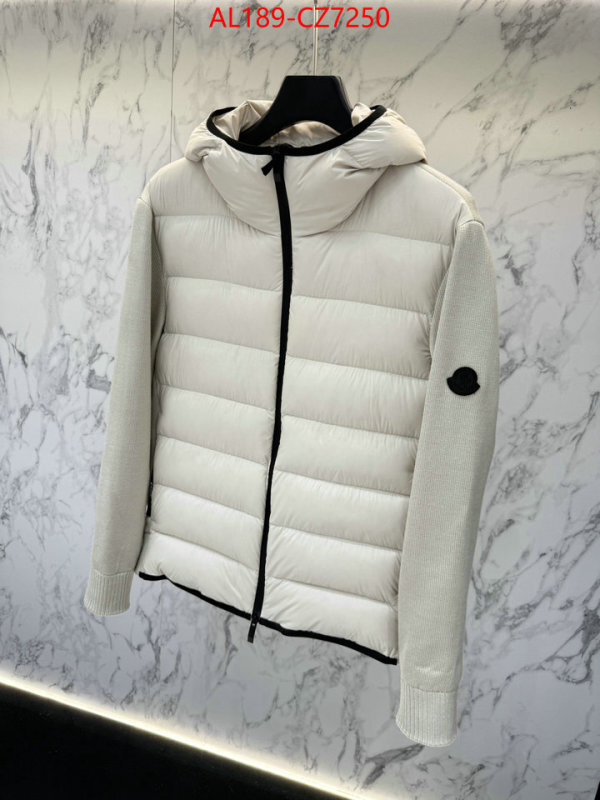 Down jacket Men-Moncler cheap replica ID: CZ7250 $: 189USD