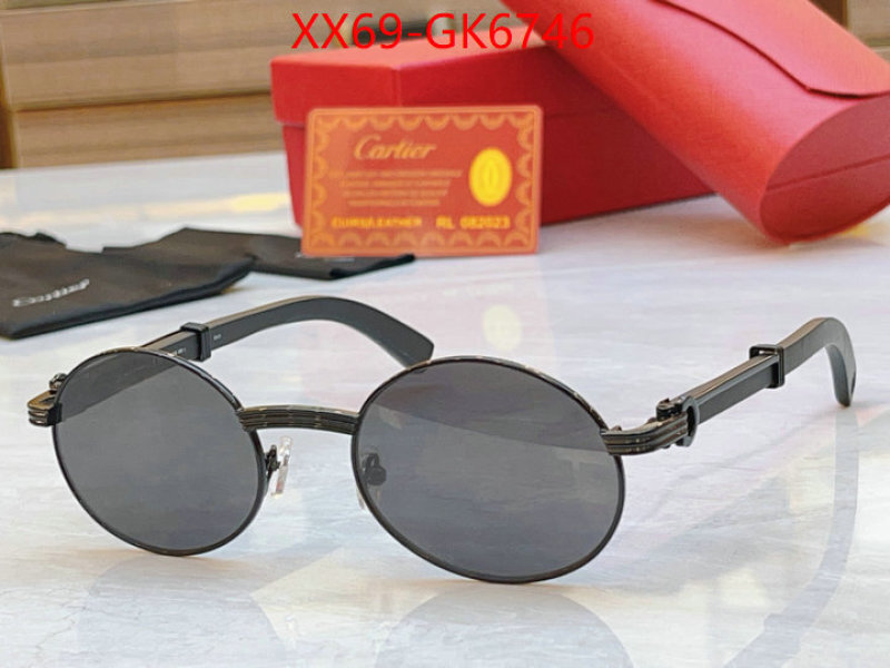 Glasses-Cartier buy cheap replica ID: GK6746 $: 69USD