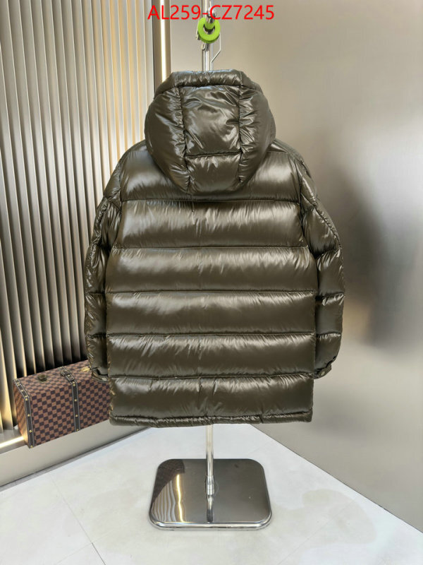 Down jacket Men-Moncler top quality fake ID: CZ7245 $: 259USD