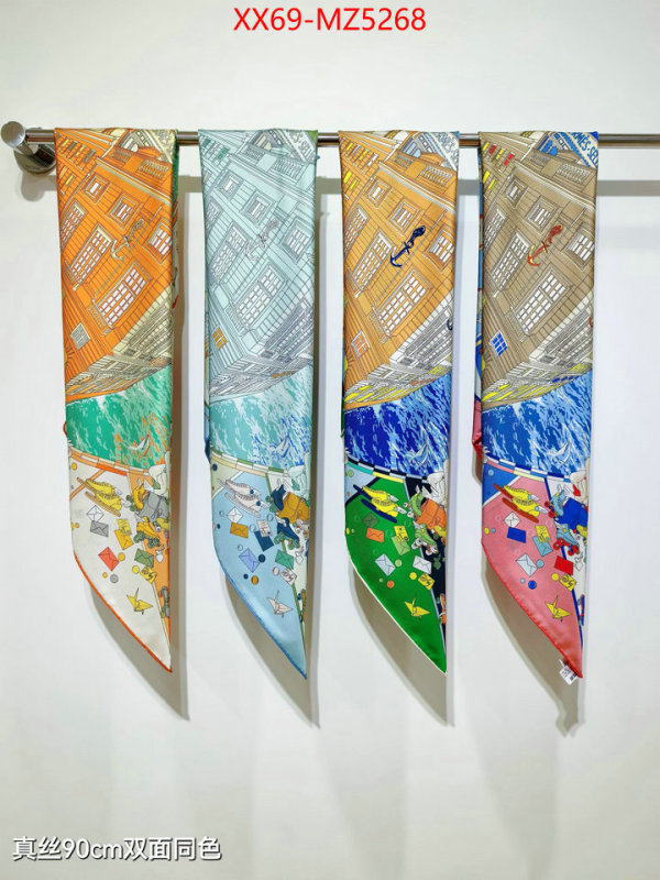Scarf-Hermes designer fake ID: MZ5268 $: 69USD