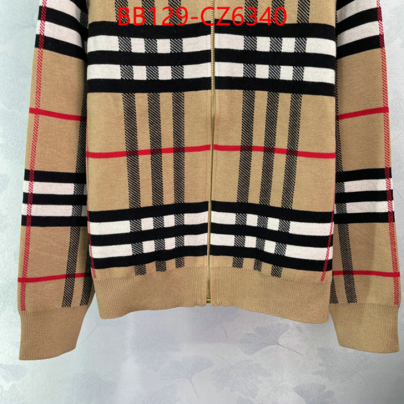 Clothing-Burberry luxury fashion replica designers ID: CZ6340 $: 129USD