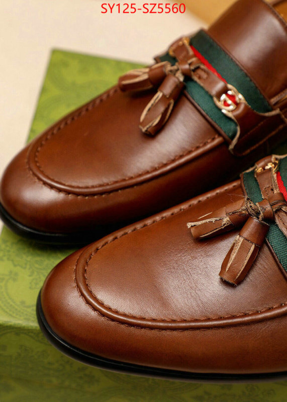 Men Shoes-Gucci designer 1:1 replica ID: SZ5560 $: 125USD