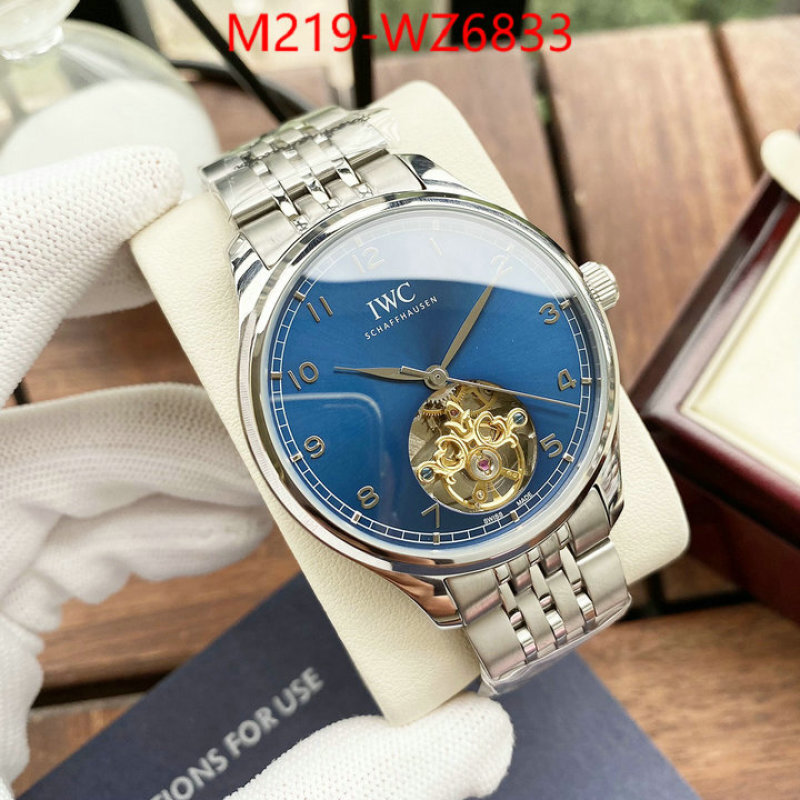 Watch(TOP)-IWC best replica ID: WZ6833 $: 219USD
