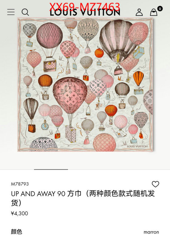 Scarf-LV where can i buy ID: MZ7463 $: 69USD