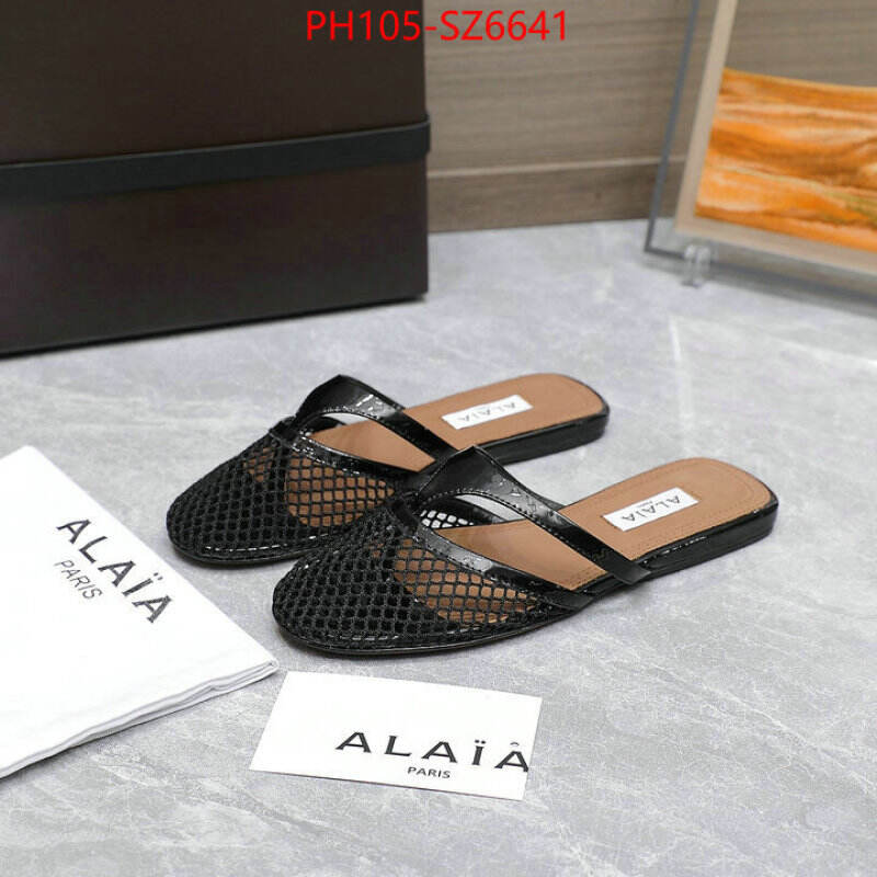 Women Shoes-ALAIA aaaaa+ quality replica ID: SZ6641 $: 105USD