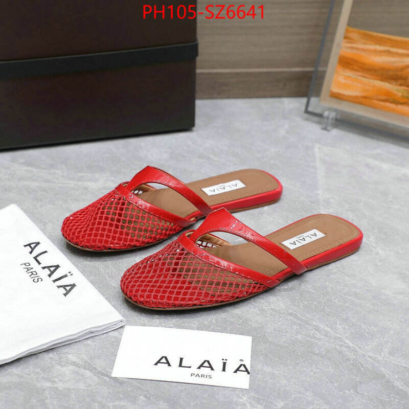 Women Shoes-ALAIA aaaaa+ quality replica ID: SZ6641 $: 105USD