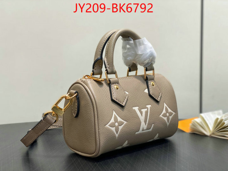 LV Bags(TOP)-Speedy- high quality 1:1 replica ID: BK6792 $: 209USD,