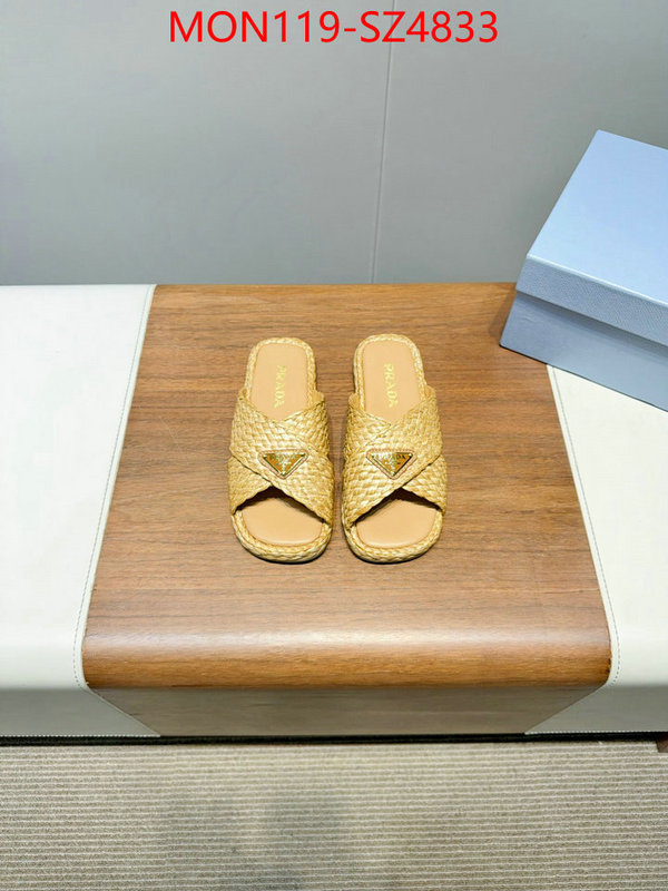 Women Shoes-Prada 2024 aaaaa replica customize ID: SZ4833 $: 119USD