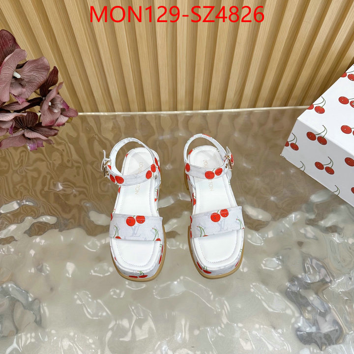 Women Shoes-LV buy replica ID: SZ4826 $: 129USD