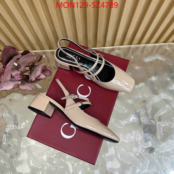 Women Shoes-Gucci top quality designer replica ID: SZ4789 $: 129USD