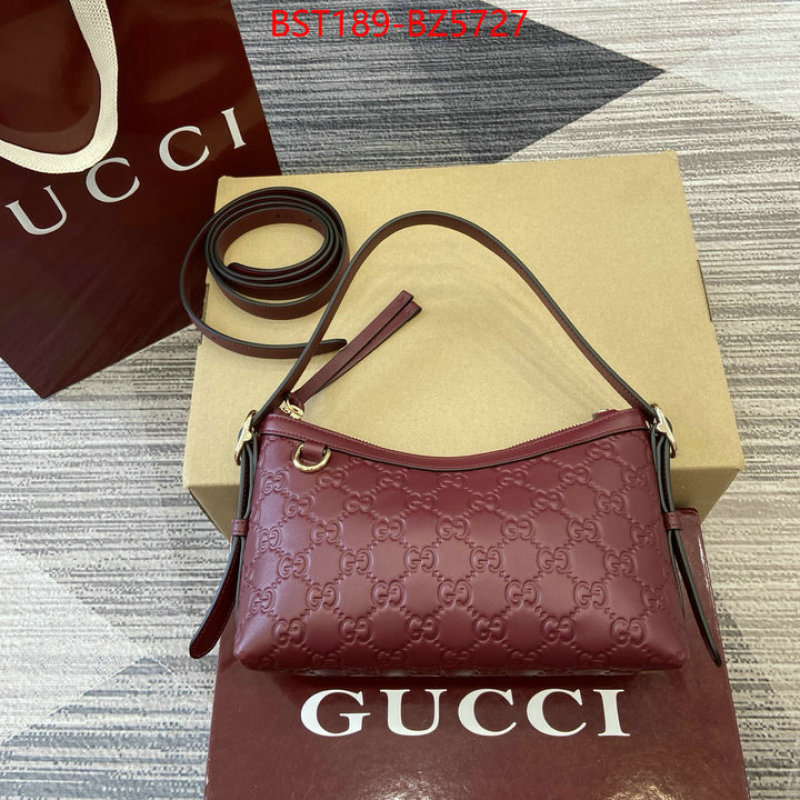 Gucci Bags(TOP)-Crossbody- 1:1 replica wholesale ID: BZ5727 $: 189USD,