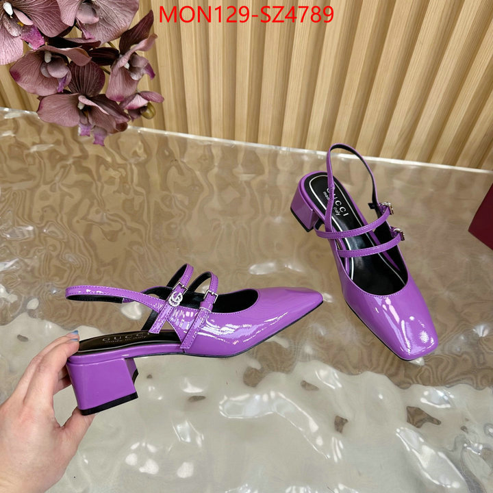 Women Shoes-Gucci top quality designer replica ID: SZ4789 $: 129USD