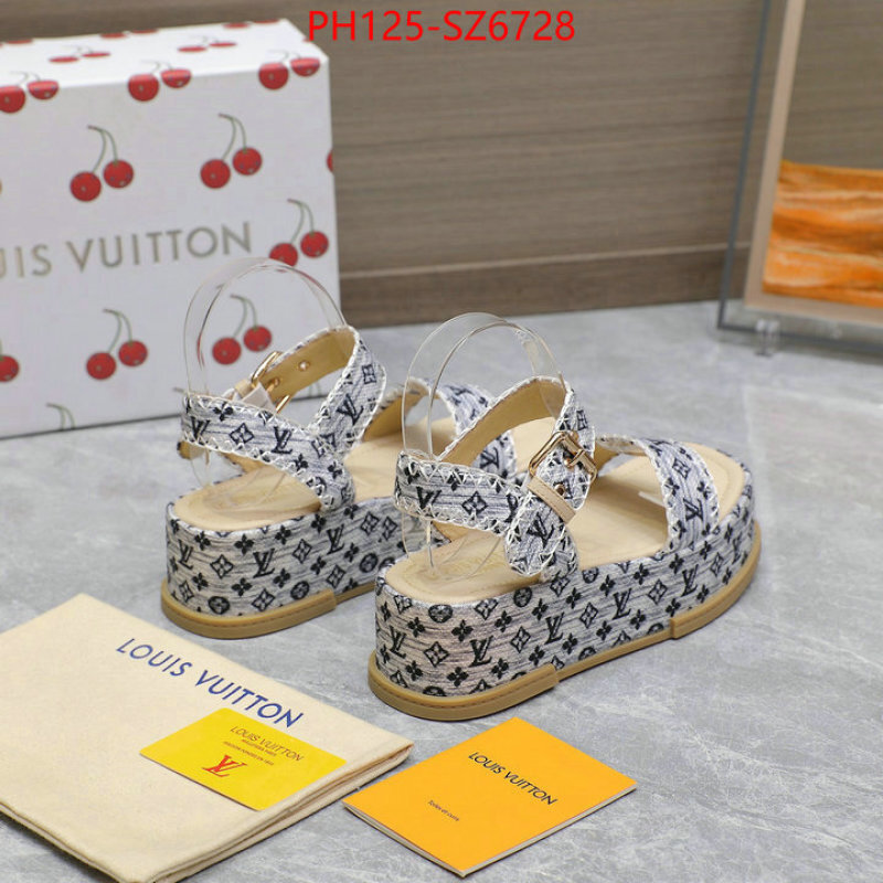Women Shoes-LV wholesale designer shop ID: SZ6728 $: 125USD