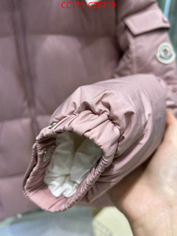 Down jacket Women-Moncler top quality replica ID: CZ6719 $: 179USD