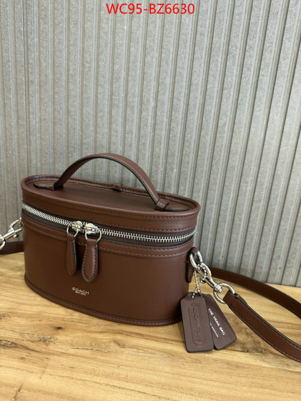 Coach Bags(4A)-Crossbody- fake ID: BZ6630 $: 95USD,
