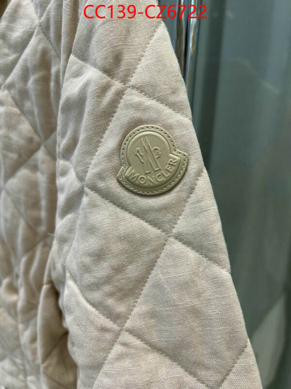 Down jacket Women-Moncler replica best ID: CZ6722 $: 139USD