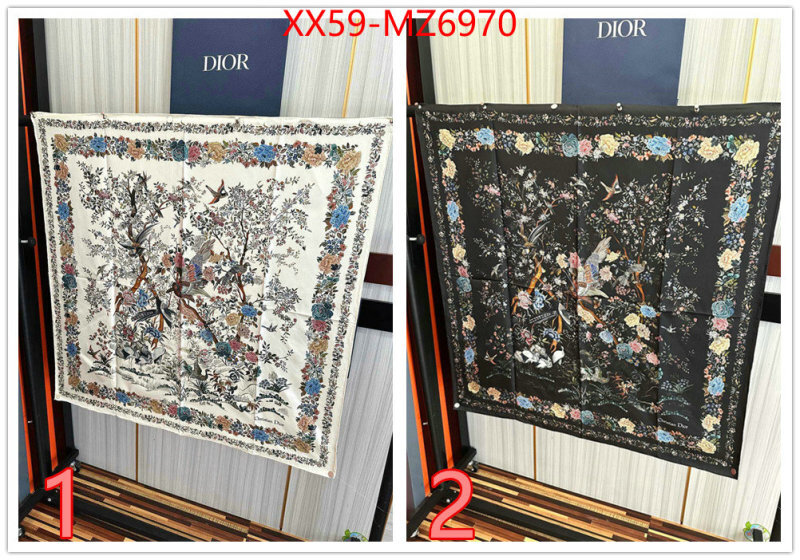 Scarf-Dior designer fake ID: MZ6970 $: 59USD