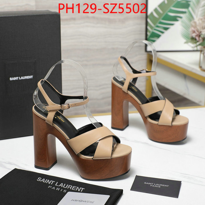 Women Shoes-YSL fake high quality ID: SZ5502 $: 129USD
