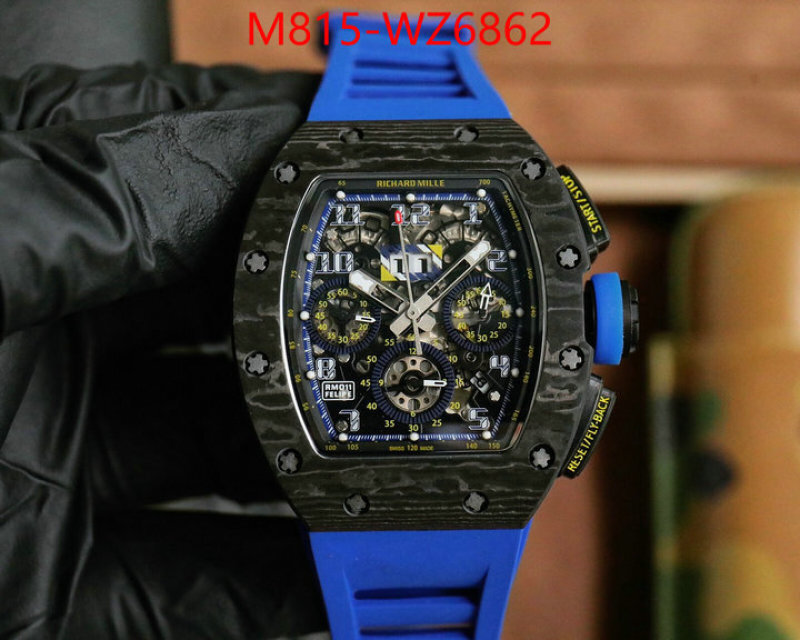 Watch(TOP)-Richard Mille best quality fake ID: WZ6862 $: 815USD