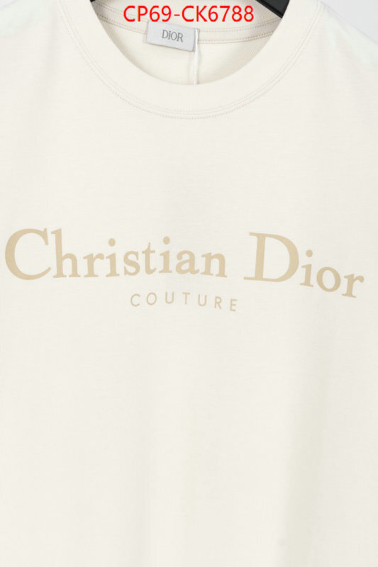 Clothing-Dior highest quality replica ID: CK6788 $: 69USD