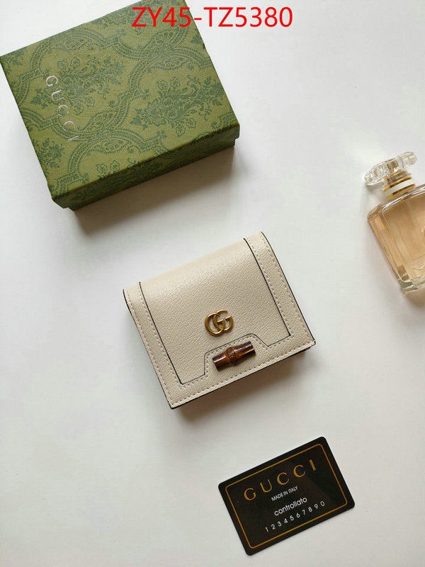Gucci Bags(4A)-Wallet- only sell high-quality ID: TZ5380 $: 45USD,