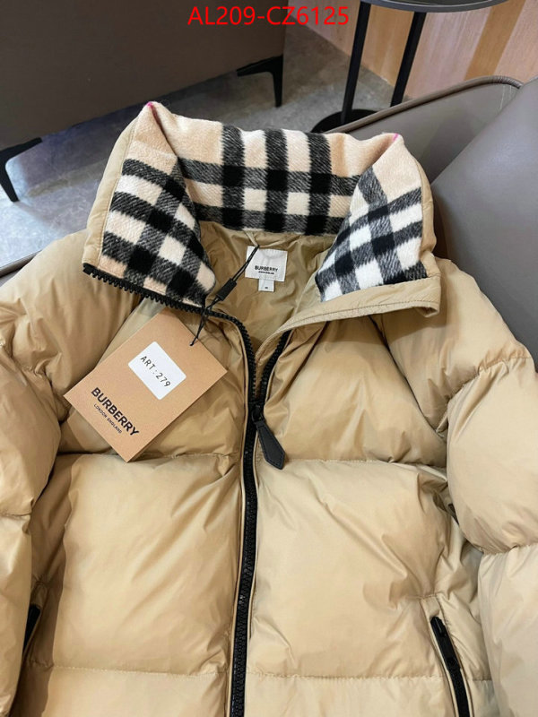 Down jacket Women-Burberry supplier in china ID: CZ6125 $: 209USD