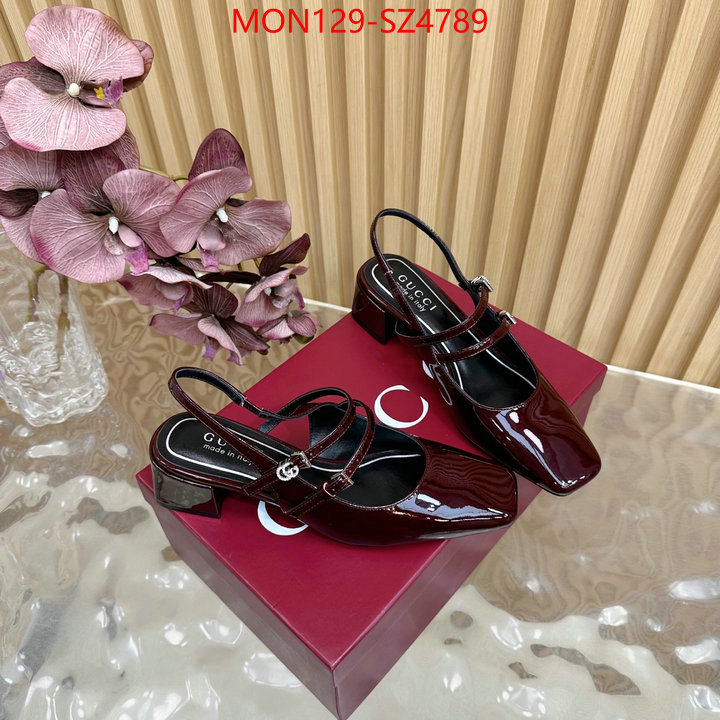 Women Shoes-Gucci top quality designer replica ID: SZ4789 $: 129USD