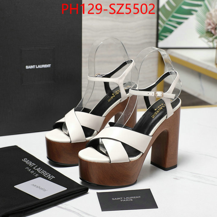 Women Shoes-YSL fake high quality ID: SZ5502 $: 129USD