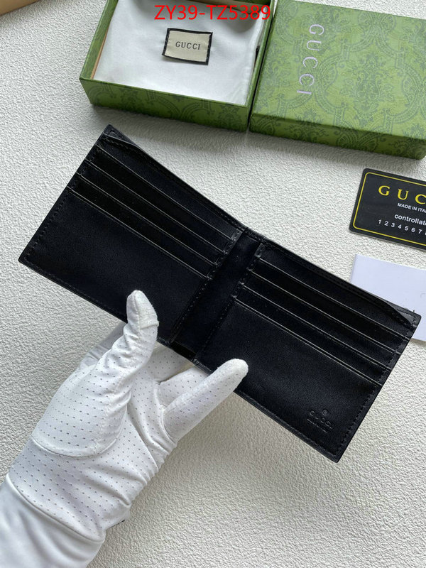 Gucci Bags(4A)-Wallet- best capucines replica ID: TZ5389 $: 39USD,