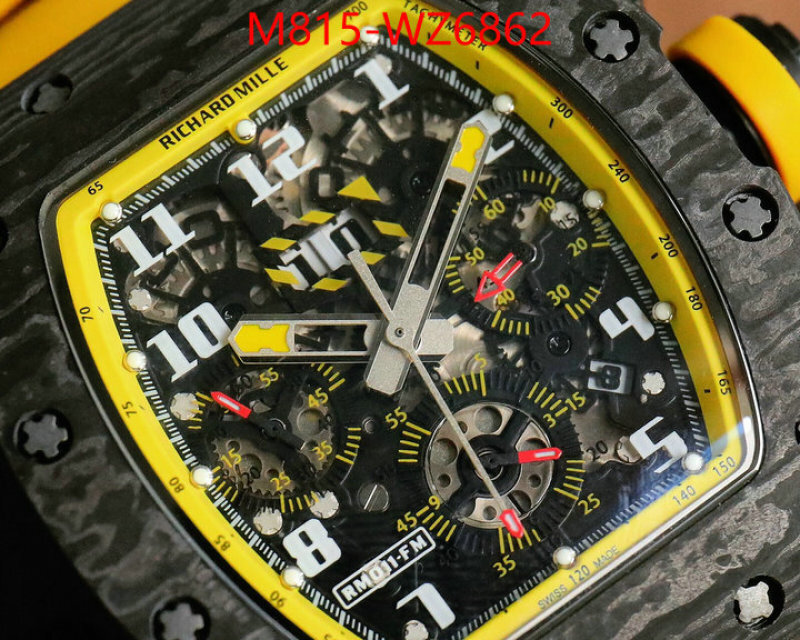 Watch(TOP)-Richard Mille best quality fake ID: WZ6862 $: 815USD