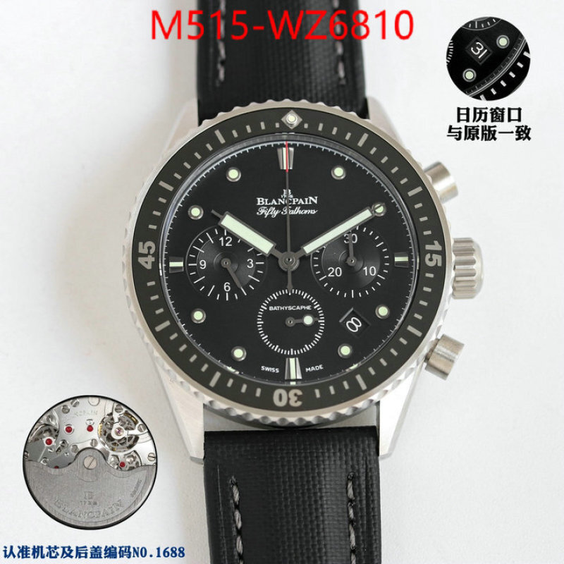 Watch(TOP)-Blancpain sellers online ID: WZ6810 $: 515USD