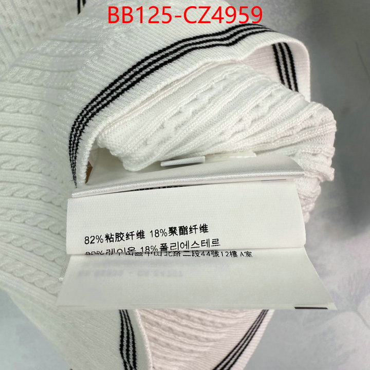 Clothing-MIU MIU 2024 perfect replica designer ID: CZ4959 $: 125USD
